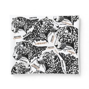 Leopard Print Cotton Comforter 104"x88" (264x224 cm) - Mayan Library