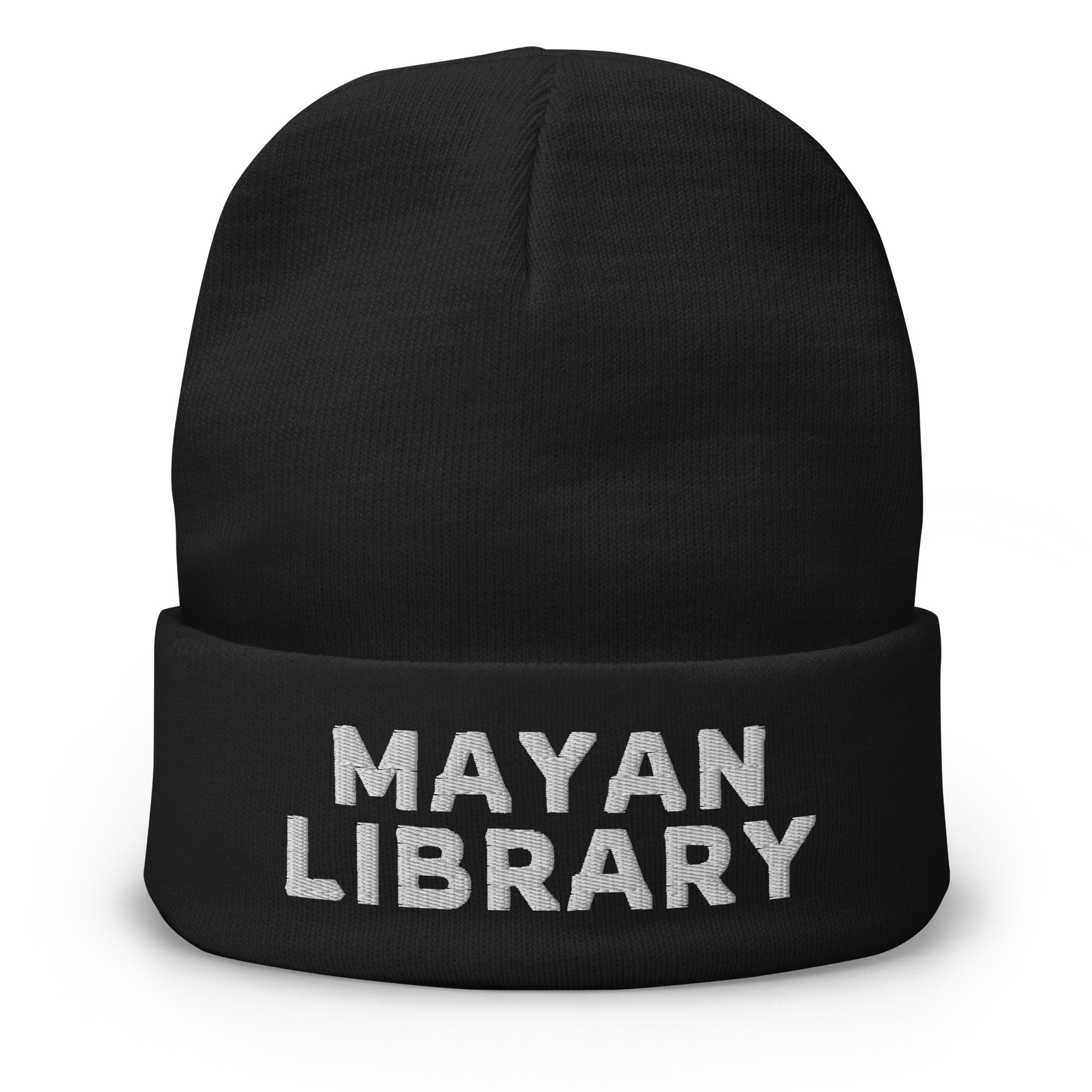 Embroidered Beanie Knit Cap Unisex - Cultural Slow Fashion