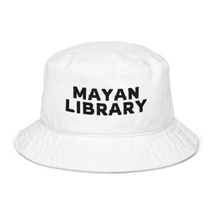 Bucket Hat Organic Cotton Embroidery Unisex - Cultural Slow Fashion