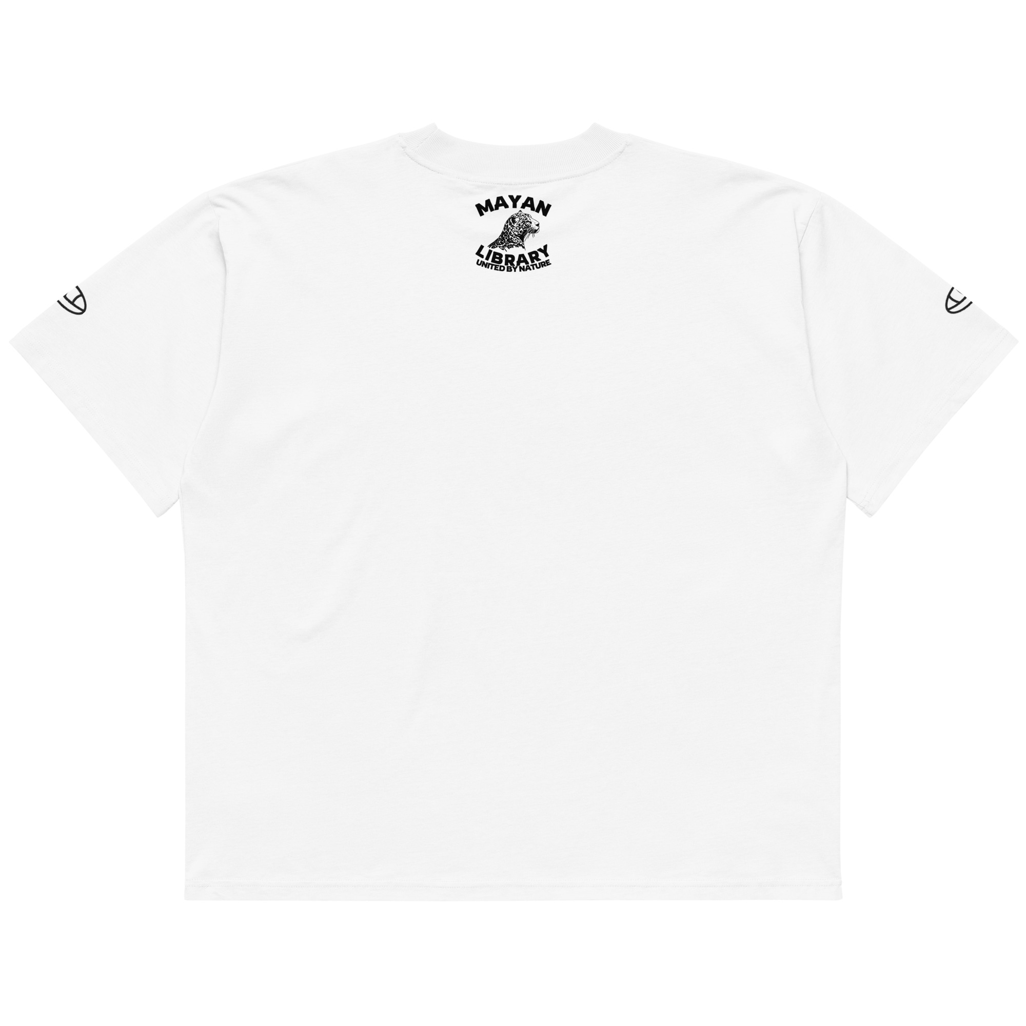 T-Shirt Embroidery Oversized High Neck Unisex - Cultural Slow Fashion - Image 7