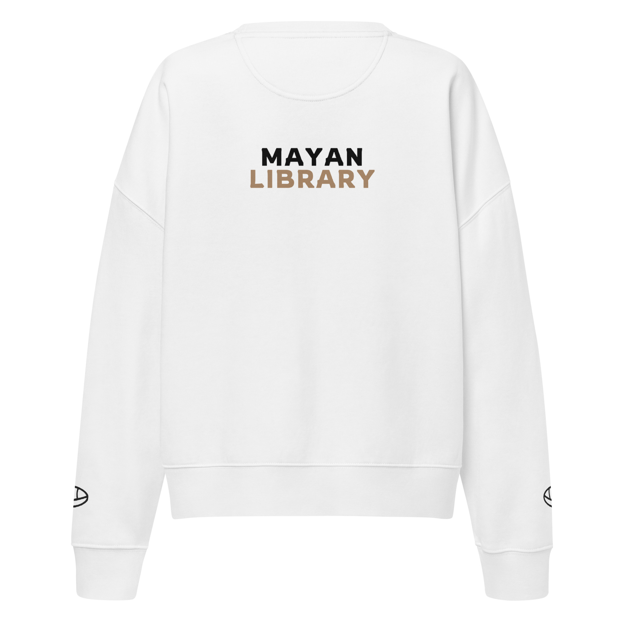 Sweatshirt Organic Cotton Crew Neck Women's - Cultural Slow Fashion - Image 2