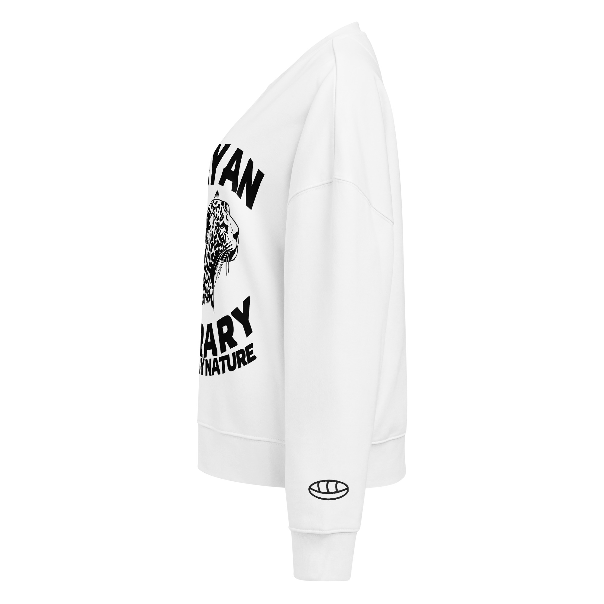 Sweatshirt Organic Cotton Crew Neck Women's - Cultural Slow Fashion - Image 3